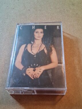 Cher 'Heart of Stone' Cassette Tape - Black Cover